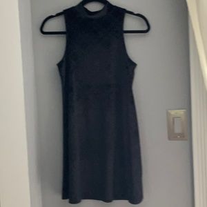NWOT Sparkly Velour Halter Dress Sx XS